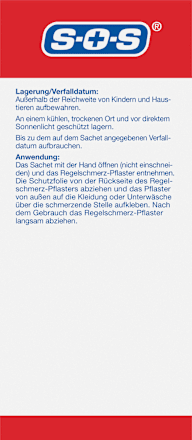 Regelschmerz-Pflaster SOS