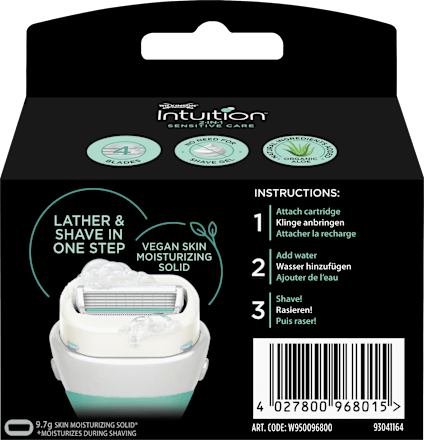 Rasierklingen intuition 2 in 1 Sensitive Care  WILKINSON SWORD