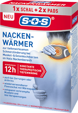 Nackenwärmer + Schal SOS
