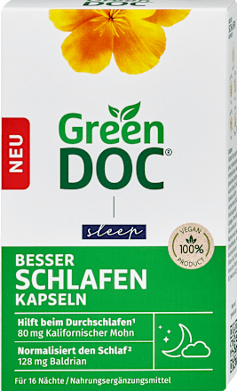 Besser Schlafen Kapseln Green Doc