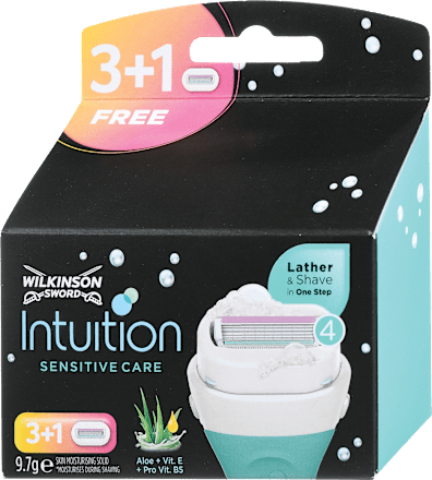 Nadomestne britvice Intuition Sensitive Care WILKINSON SWORD