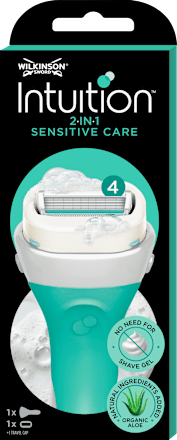 holicí strojek s náhradní hlavicí Intuition Sensitive Care WILKINSON SWORD