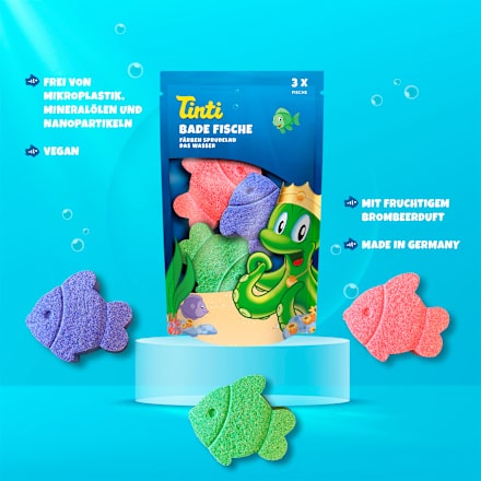 Kinder Badezusatz Badefische Tinti