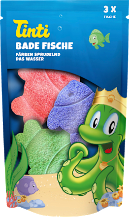 Kinder Badezusatz Badefische Tinti