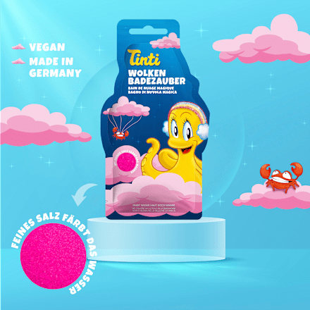 Kinder Badezusatz Wolkenbadezauber pink Tinti