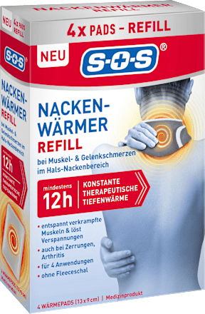 Nackenwärmer Wärmepads Refill SOS