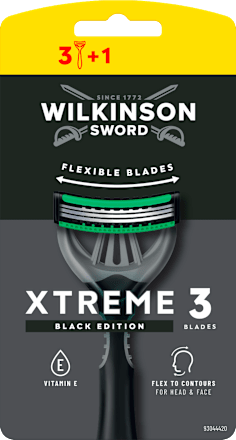 Xtreme 3 Black jednokratni brijač WILKINSON SWORD