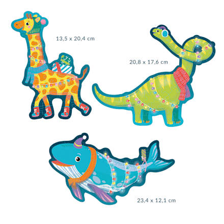 Puzzle Figuren Magic Moment 3-fach TRENDHAUS