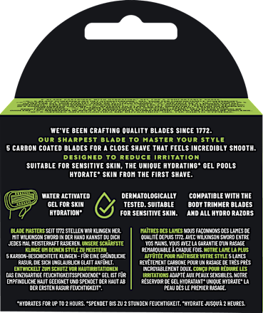 Rasierklingen, Hydro Trim & Shave WILKINSON SWORD