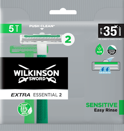 Rasoio usa e getta Extra Essential 2 Sensitive WILKINSON SWORD