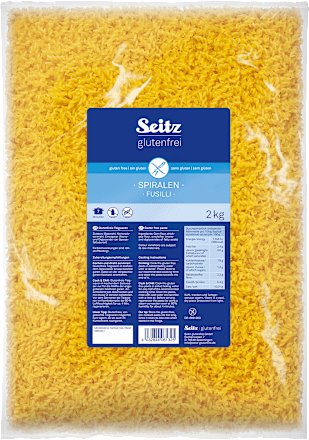 Nudeln, Spirelli, glutenfrei Seitz glutenfrei