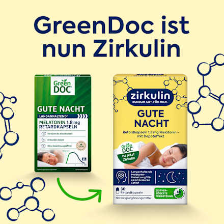 Melatonin 1,8mg Retardkapseln 30 St Green Doc