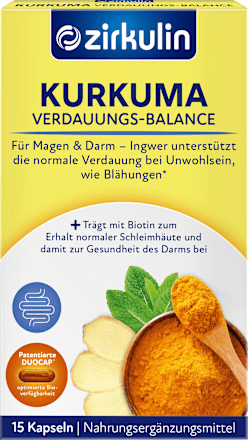 Kurkuma Verdauungs-Balance 15 St Zirkulin