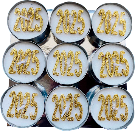 Figurenteelichter 2025 gold   Dekorieren & Einrichten