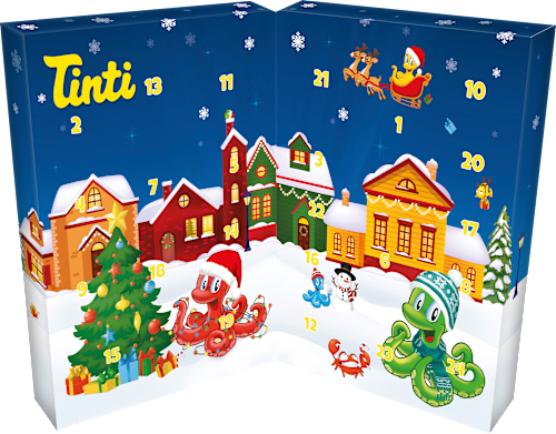 Adventskalender Kinder Badezusätze 2024 Tinti