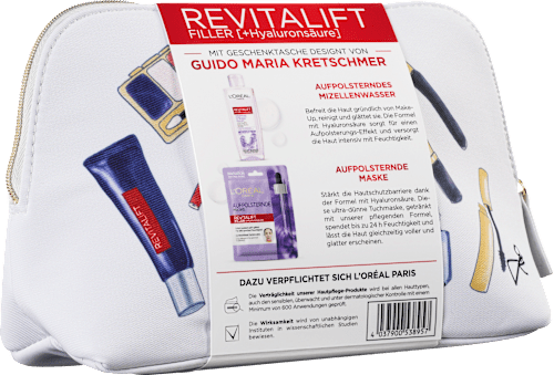 Geschenkset mit Kosmetiktasche  L'ORÉAL PARiS REVITALIFT