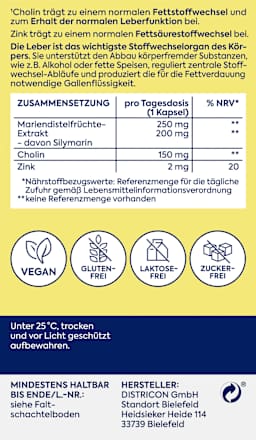 Leber Vital hochdosiert 30St Zirkulin