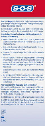 Nagelpilz Entferner Stift SOS
