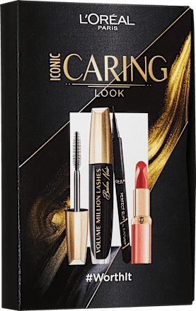 Geschenkset Make-Up Iconic Caring Look 3tlg. L'ORÉAL PARiS