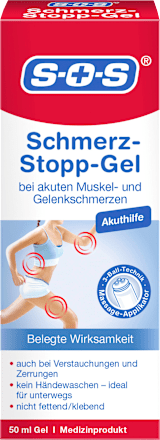 Schmerz-Stopp-Gel SOS