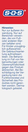 Warzenentferner Ex-Pflaster SOS