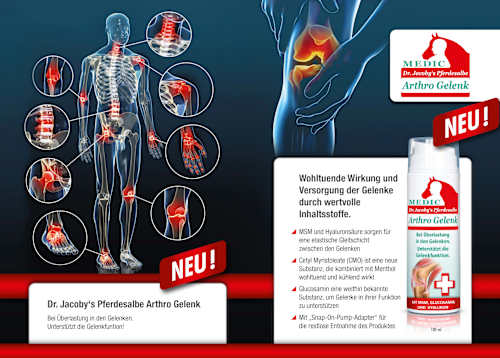 Pferdesalbe Arthro Gelenk Dr. Jacoby