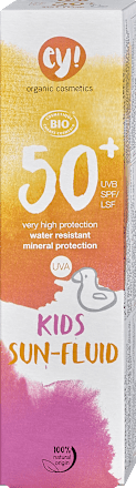 Organic cosmetics Kinder-Sonnenfluid LSF 50+ ey!