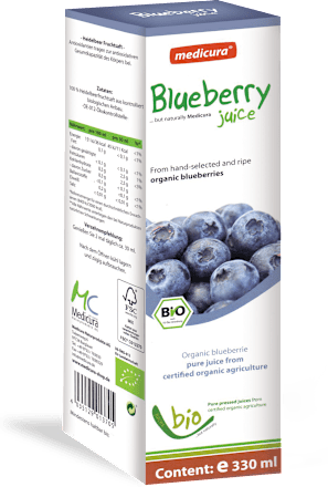 Био сок от Синя боровинка medicura