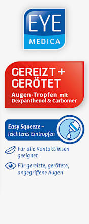 Augentropfen Gereizt und Gerötet EYE MEDICA