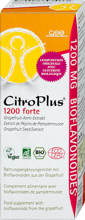 CitroPlus 1200 forte Grapefruit-Kern-Extrakt GSE
