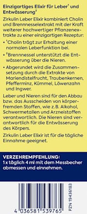 Leber Elixir Zirkulin