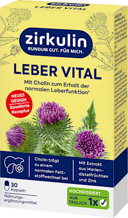 Leber Vital hochdosiert 30St Zirkulin