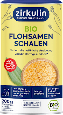 Flohsamenschalen gemahlen Plus  Zirkulin
