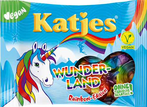 Fruchtgummi Wunderland Rainbow Edition Katjes