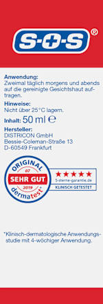 Anti Pickel Gesichtscreme SOS