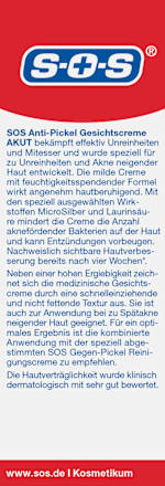 Anti Pickel Gesichtscreme SOS