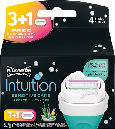 Nadomestne britvice Intuition Sensitive Care WILKINSON SWORD