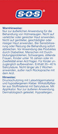 Hühneraugen-Ex Set SOS