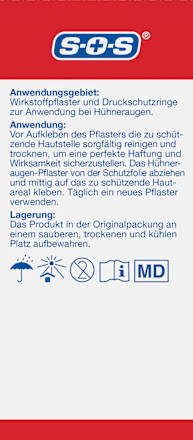 Hühneraugen-Ex Set SOS