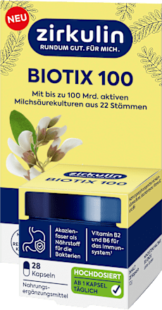 BIOTIX 100 Kapseln 28 St Zirkulin