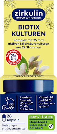 Biotix Kulturen Komplex Kapseln 28 St Zirkulin