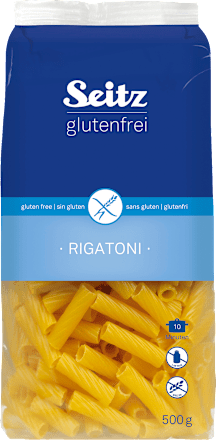Nudeln, Rigatoni, glutenfrei Seitz glutenfrei