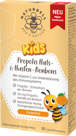 Propolis Hals- und Husten-Bonbon Kids Naturbell