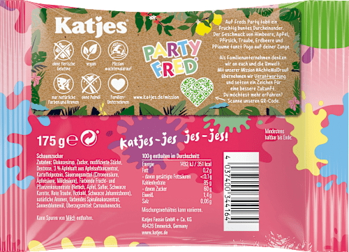 Fruchtgummi Party Fred Katjes