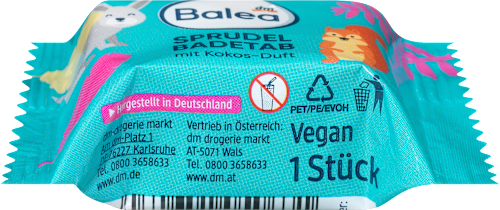 Sprudel Badetabs 3fach Balea