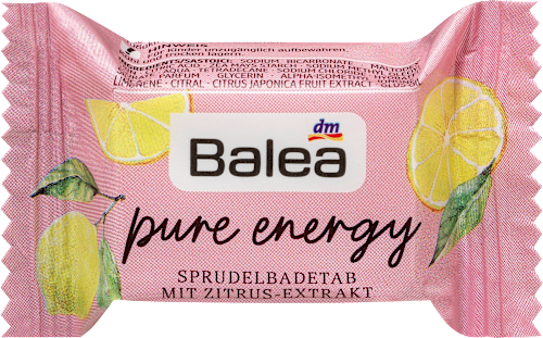 Musujące tabletki do kąpieli Balea