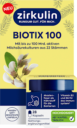 BIOTIX 100 Kapseln 28 St Zirkulin