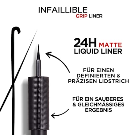 Liquid Eyeliner Infaillible 24H Matte 01 Black L'ORÉAL PARiS