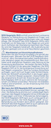 Nagelpilz Entferner Stift SOS