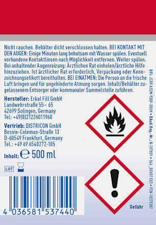 Handdesinfektionsmittel intense SOS